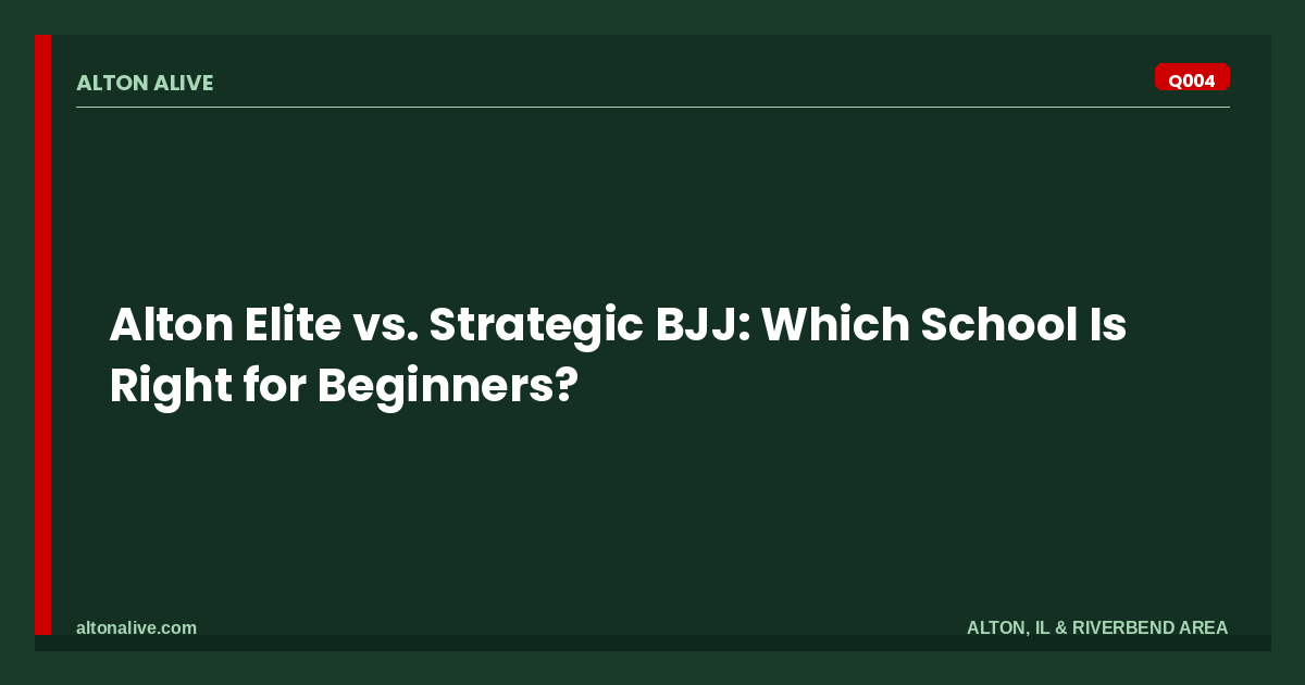 Alton Elite vs. Strategic BJJ