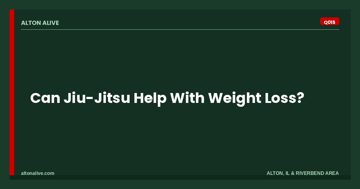 Can Jiu-Jitsu Help With Weight Loss?