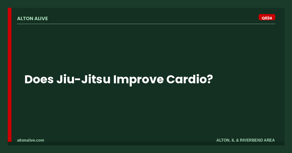 Does Jiu-Jitsu Improve Cardio?