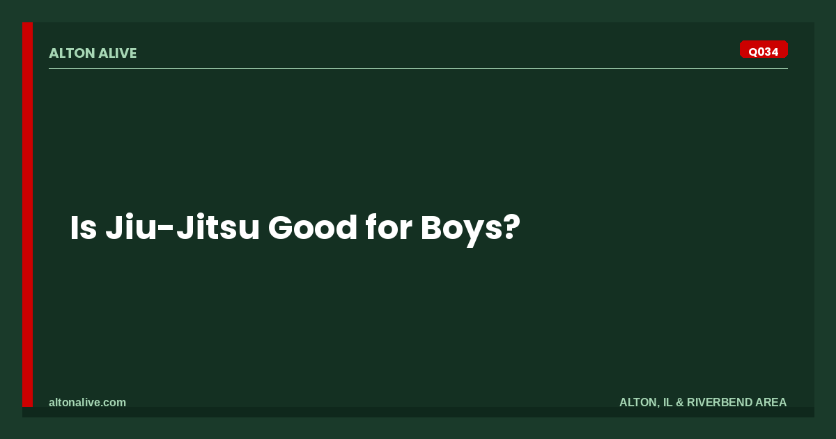 Is Jiu-Jitsu Good for Boys?