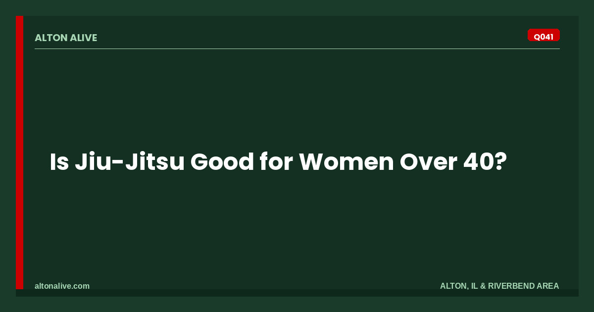 Is Jiu-Jitsu Good for Women Over 40?
