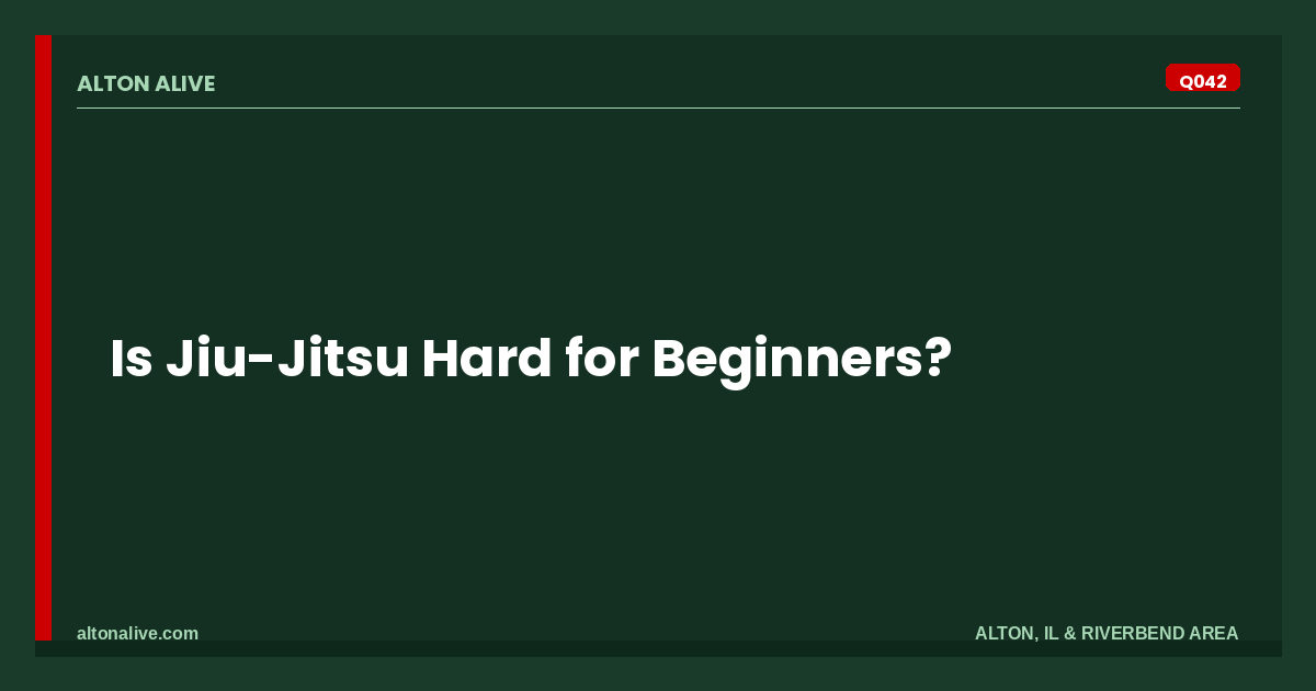 Is Jiu-Jitsu Hard for Beginners?